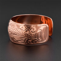 Salmon - Copper Bracelet