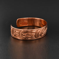 Raven and Light - Copper Bracelet