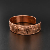 Raven and Light - Copper Bracelet