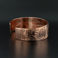 Raven and Eagle - Copper Bracelet