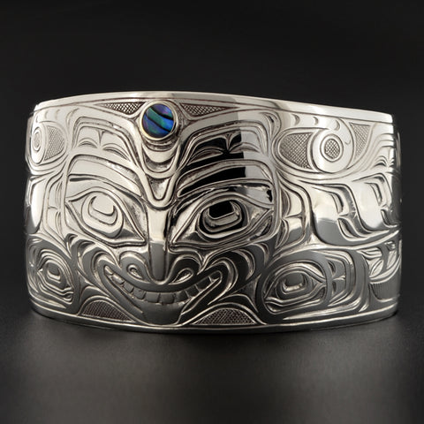 'Namxiyalegiyu - Silver Bracelet with Abalone