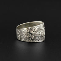 Sisiutl - Silver Ring