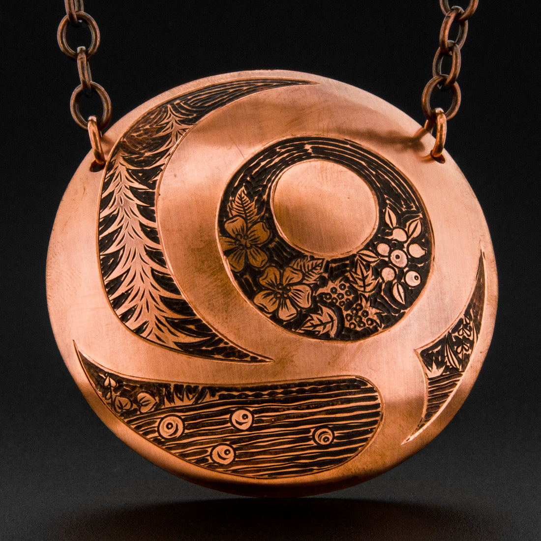 Abundance, Renewal, Hope - Copper Necklace