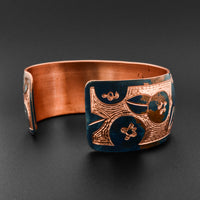 Blueberries - Copper Bracelet