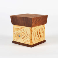 Eagle - Bentwood Box with Abalone