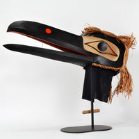 Supernatural Raven - Red Cedar Mask