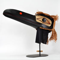Supernatural Raven - Red Cedar Mask