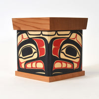 Eagle and Raven Steals the Light - Bentwood Box