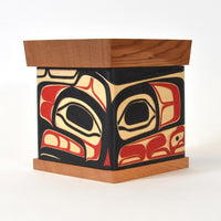Eagle and Raven Steals the Light - Bentwood Box