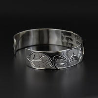 Hummingbird - Silver Bracelet with 14k Gold