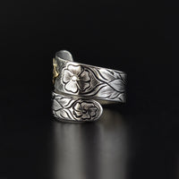 Bee - Silver Wrap Ring