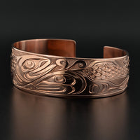 Salmon - Copper Bracelet