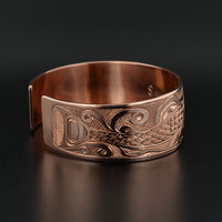 Salmon - Copper Bracelet
