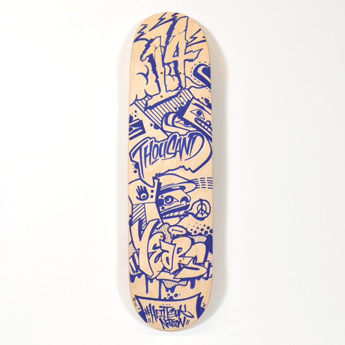 Cruising Thru 14k - Maple Skateboard Deck
