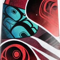 The Spirit Raven's Struggle - Skateboard Deck