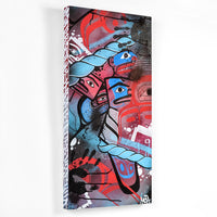 Trapped - Acrylic on Birch