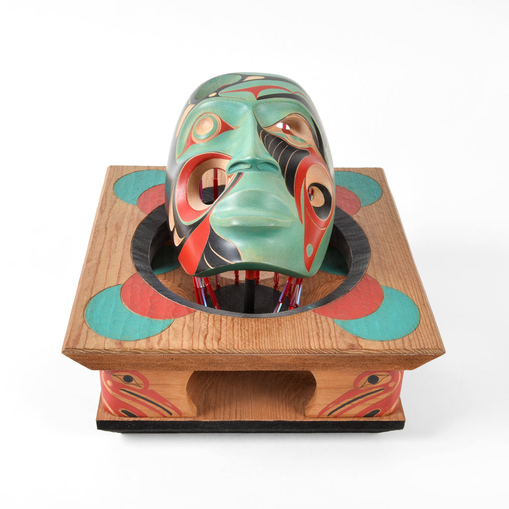 Weget and the Swans - Red Cedar and Birch – Lattimer Gallery