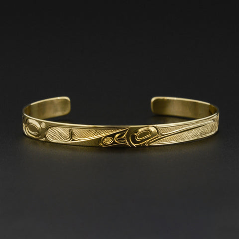 Hummingbird - 14k Gold Bracelet