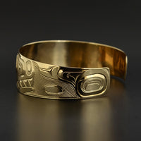 Killerwhale - 14k Gold Bracelet