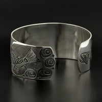 Salmon Lifecycle - Silver Bracelet