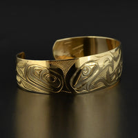 Reverse Eagles - 14k Gold Bracelet