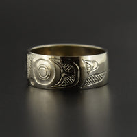 Thunderbird - 14k White Gold Ring