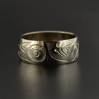 Thunderbird - 14k White Gold Ring