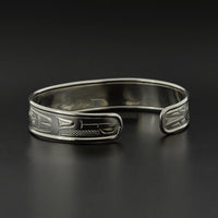 Eagle and Raven - Silver Bracelet