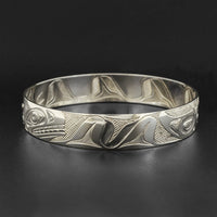 Killerwhale - Silver Bangle