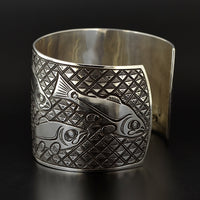 Halibut and Salmon - Silver Bracelet