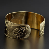 Pod of Whales - 14k Gold Bracelet