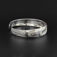 Raven and Light - Silver Bracelet