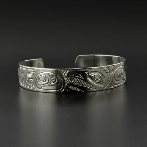 Raven - Silver Bracelet