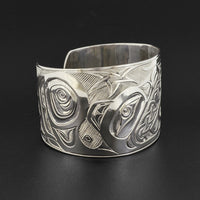 Ravens - Silver Bracelet