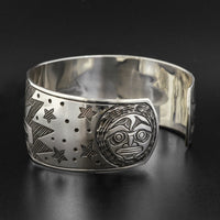 Celestial Bodies - Silver Bracelet