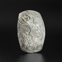 Salmon - Silver Pendant