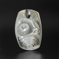 Salmon - Silver Pendant