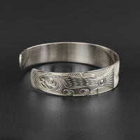 Salmon - Silver Bracelet