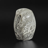 Salmon - Silver Pendant