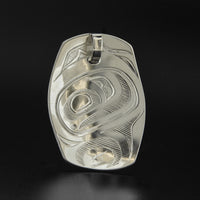 Salmon - Silver Pendant