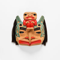 Eagle, Killerwhale, Human - Alder Mask