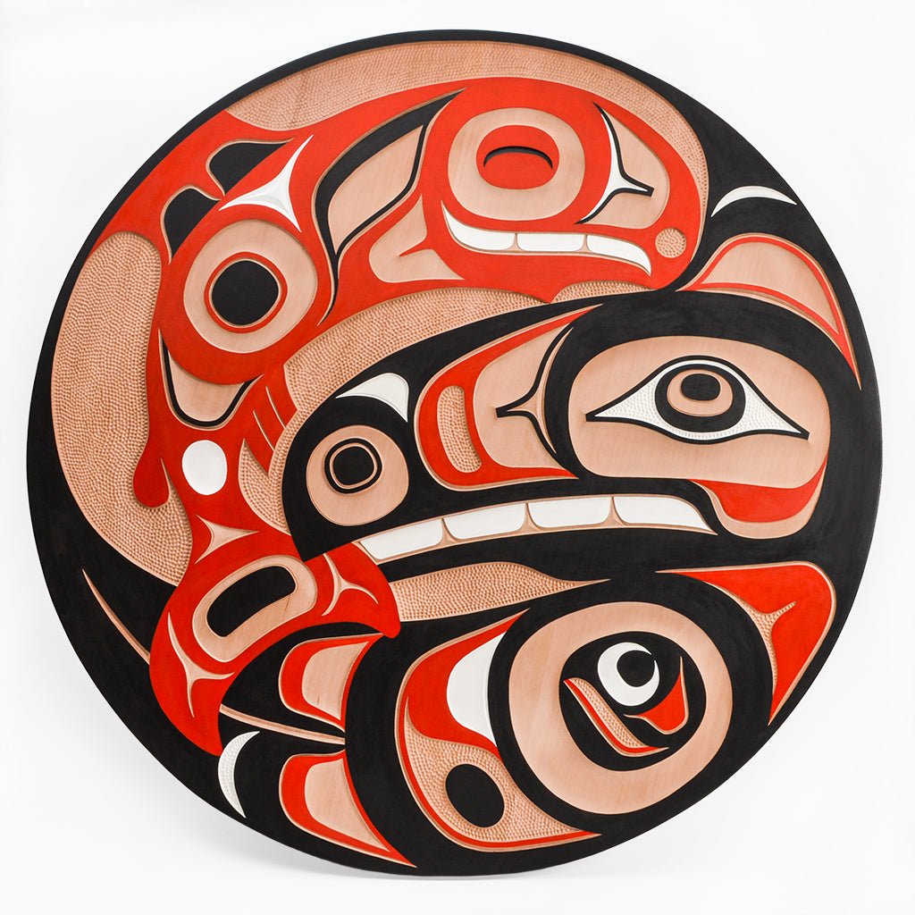 The Big One - Red Cedar Panel – Lattimer Gallery