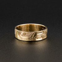 Wolf - 14k Gold Ring