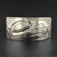 Raven and Light - Silver Bracelet