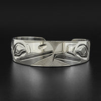 Raven and Eagle - Silver Bracelet