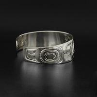 Raven and Light - Silver Bracelet