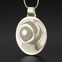 Raven - Silver Pendant