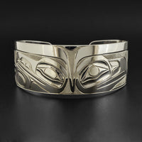 Raven and Eagle - Silver Bracelet
