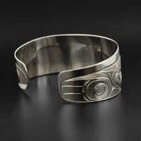 Raven and Eagle - Silver Bracelet