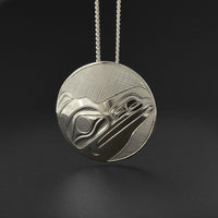 Raven - Silver Pendant